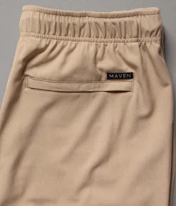 Maven Co-op Port Performance Stretch Short Heather Humus Online