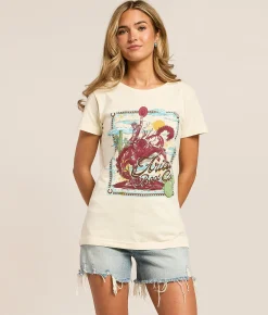 Ariat Postcard T-Shirt Natural Outlet