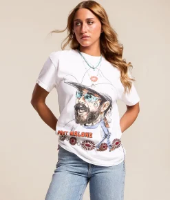 Bravado Post Malone Band T-Shirt White Clearance