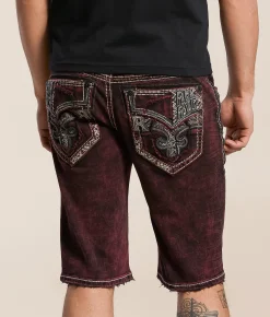 Rock Revival Prackel 14" Stretch Short Prackel H201 Best