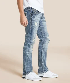 Rock Revival Jeans|Bottoms | Rock Revival Prackel Slim Straight Stretch Jean Prackel SJ202