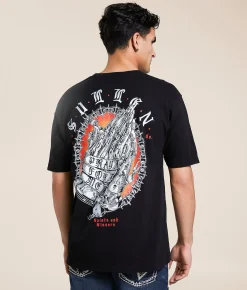 Graphic T-Shirts | Sullen Pray For Me T-Shirt Jet Black