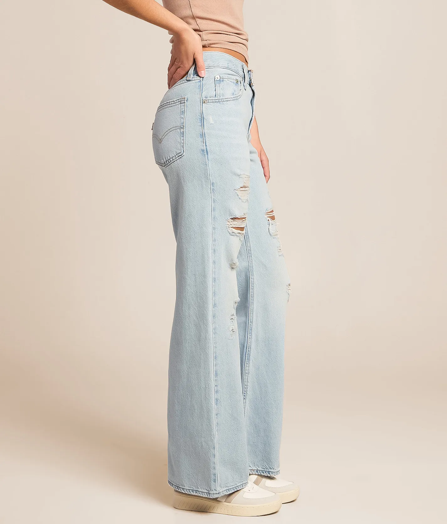 Bottoms | Levi's® Premium Baggy Boot Jean Do It Again