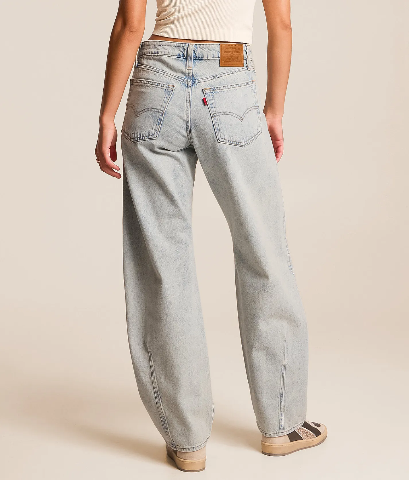 Levi's® Premium Baggy Dad Barrel Jean Cielito Lindo Acid Clearance