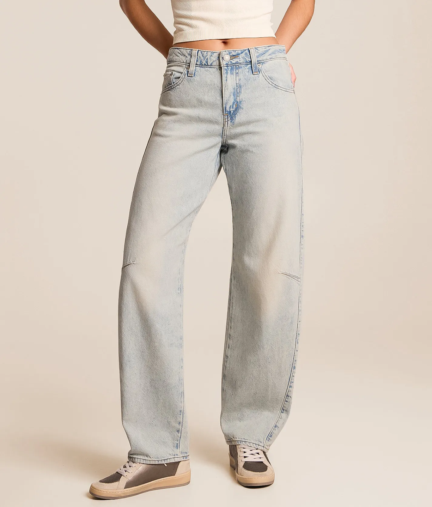 Levi's® Premium Baggy Dad Barrel Jean Cielito Lindo Acid Clearance
