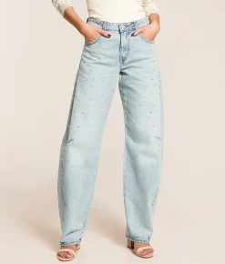 Jeans|Bottoms | Levi's® Premium Baggy Dad Barrel Rhinestone Jean Dazzle Me