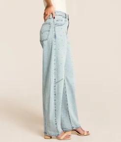 Jeans|Bottoms | Levi's® Premium Baggy Dad Barrel Rhinestone Jean Dazzle Me