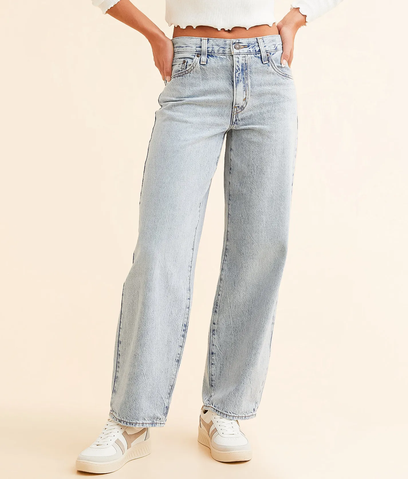 Levi's® Premium Baggy Dad Jean Fan Flare