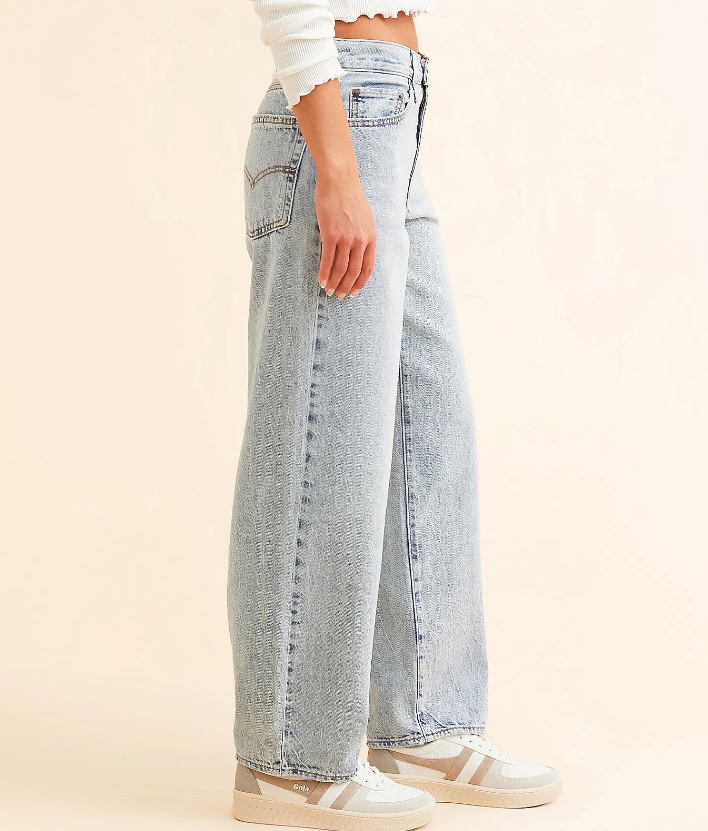 Levi's® Premium Baggy Dad Jean Fan Flare