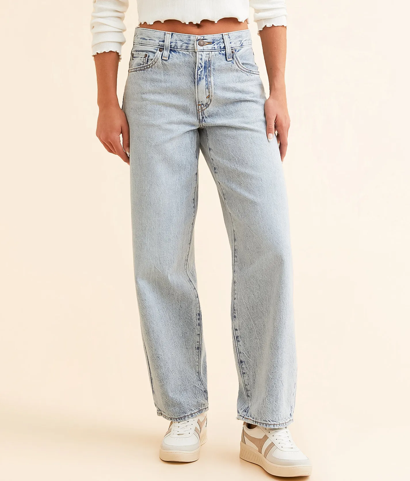 Levi's® Premium Baggy Dad Jean Fan Flare