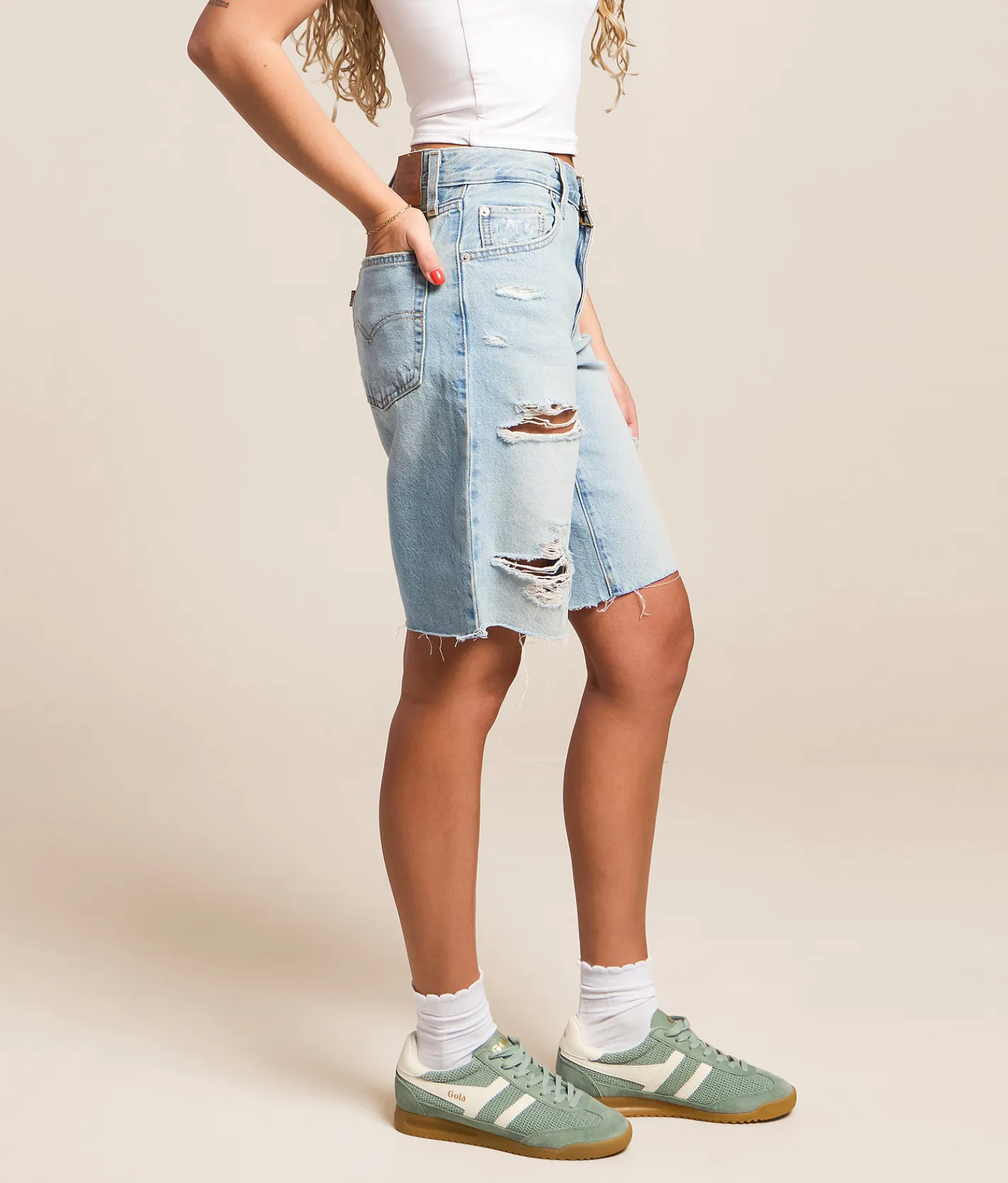 Levi's® Premium Baggy Dad Jort Been There Best