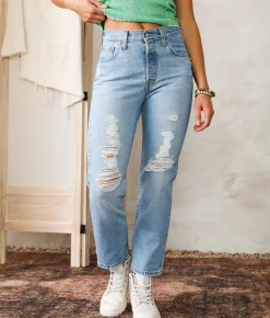 Jeans|Bottoms | Levi's® Premium 501 Cropped Jean Ojai Ring