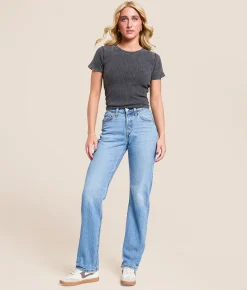 Levi's® Premium 501 Curve Straight Stretch Jean Lucid Dream Clearance