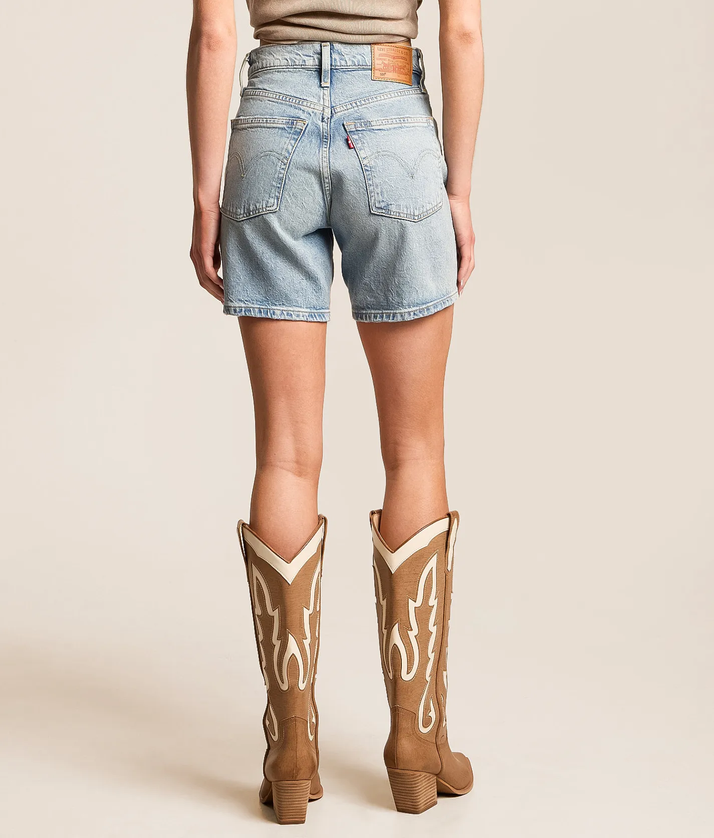 Bottoms|Shorts | Levi's® Premium 501 Mid-Thigh Stretch Short Donate Next