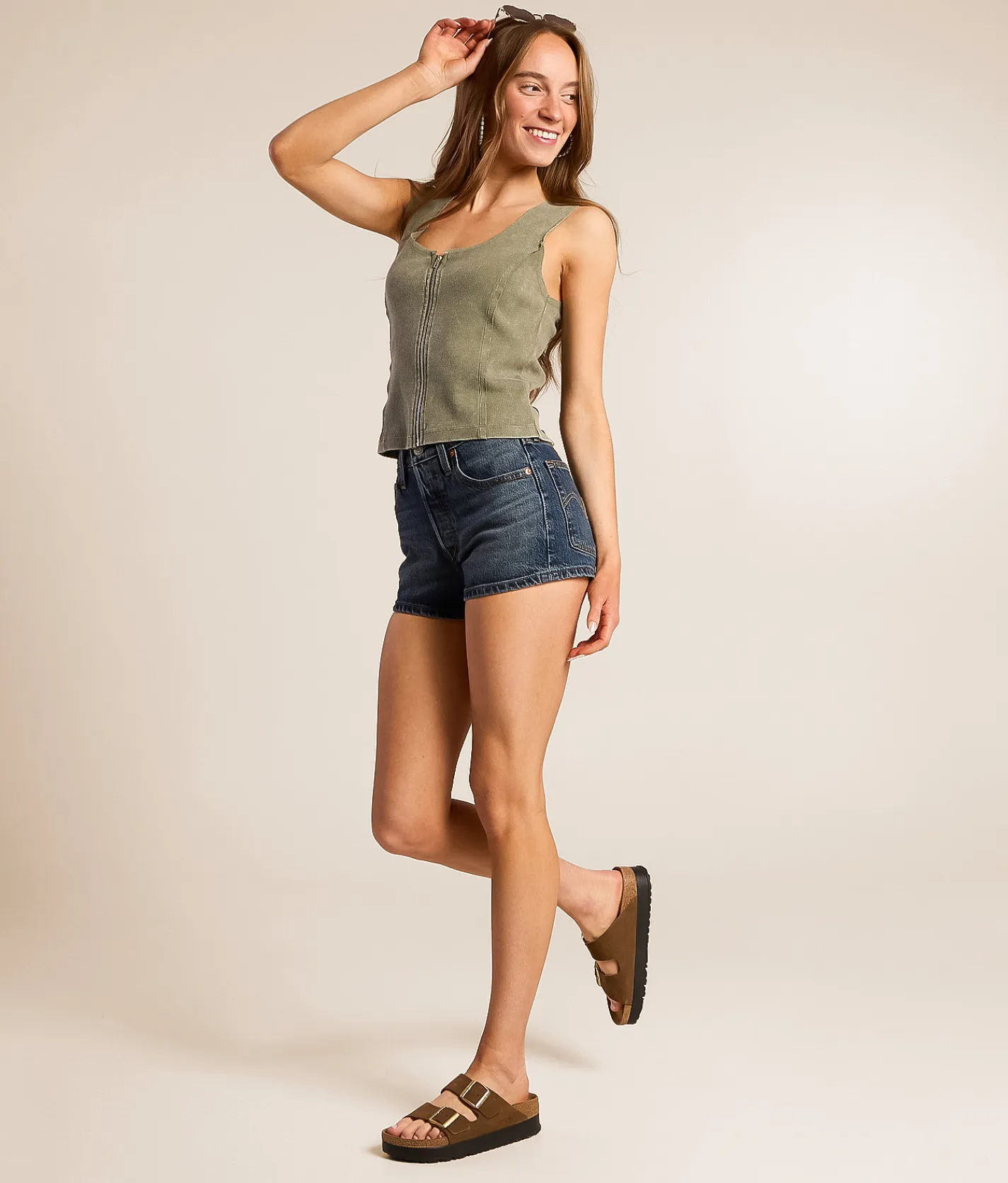 Bottoms | Levi's® Premium 501 Original Stretch Short Know My Name