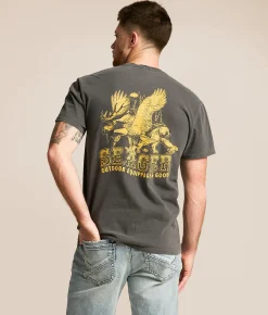 Seager Premium Reserve T-Shirt Pigment Black Discount