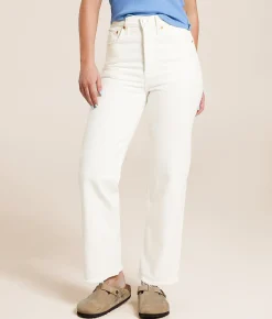 Levi's® Premium Ribcage Straight Ankle Stretch Jean Cloud Over Outlet