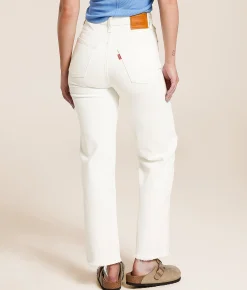 Levi's® Premium Ribcage Straight Ankle Stretch Jean Cloud Over Outlet
