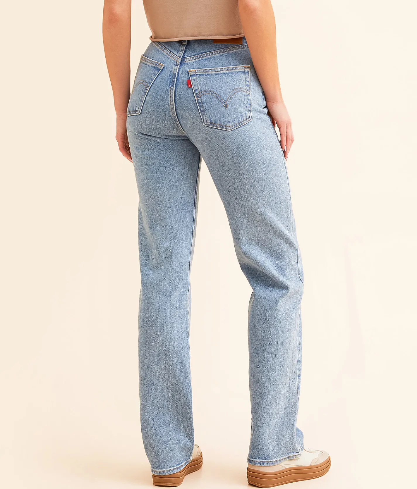Jeans|Bottoms | Levi's® Premium Ribcage Straight Jean Samba Tango Light