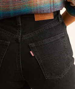 Levi's® Premium Ribcage Wide Leg Jean Rosie Posie Hot