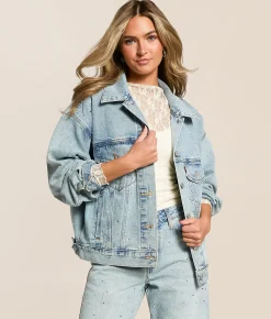 Levi's® Premium 90s Denim Rhinestone Trucker Jacket Dazzle Me Online