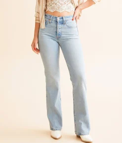 Levi's® Premium Wedgie Boot Stretch Jean Blasted Stone Clean Psk Discount