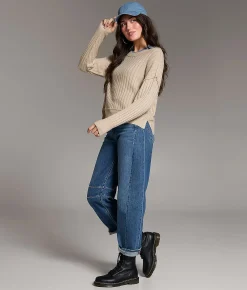 BKE Prep Edit - Ribbed Sweater Buff Sale