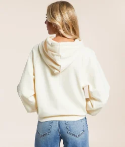 Tops | Modish Rebel Prescott Arizona Hooded Sweatshirt Cream