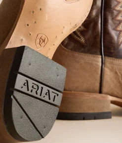 Shoes | Ariat Preston Leather Cowboy Boot Matte Bone Chinook Plume