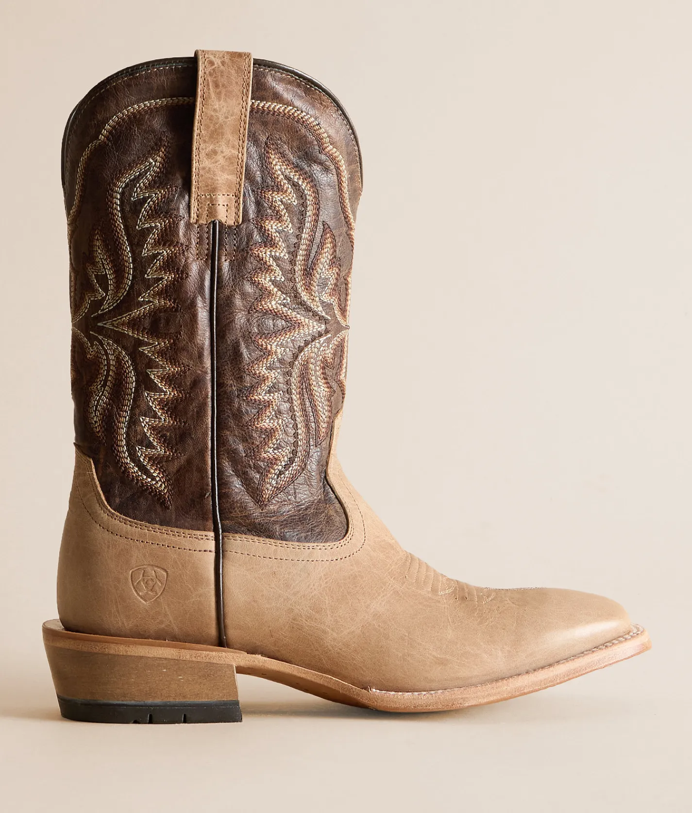 Shoes | Ariat Preston Leather Cowboy Boot Matte Bone Chinook Plume