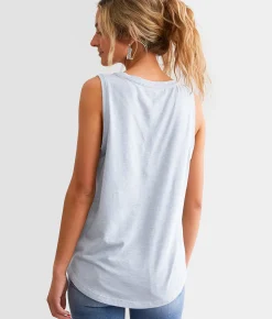 Tops | Ariat Pride Tank Top Chambray Blue
