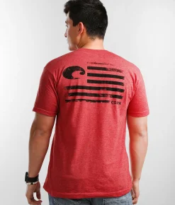 Graphic T-Shirts | Costa® Pride T-Shirt Charcoal Heather