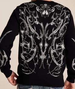 Tops | Affliction Primitive Theory Sweater Black