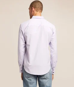 Eight X Printed Shirt Lilac Outlet