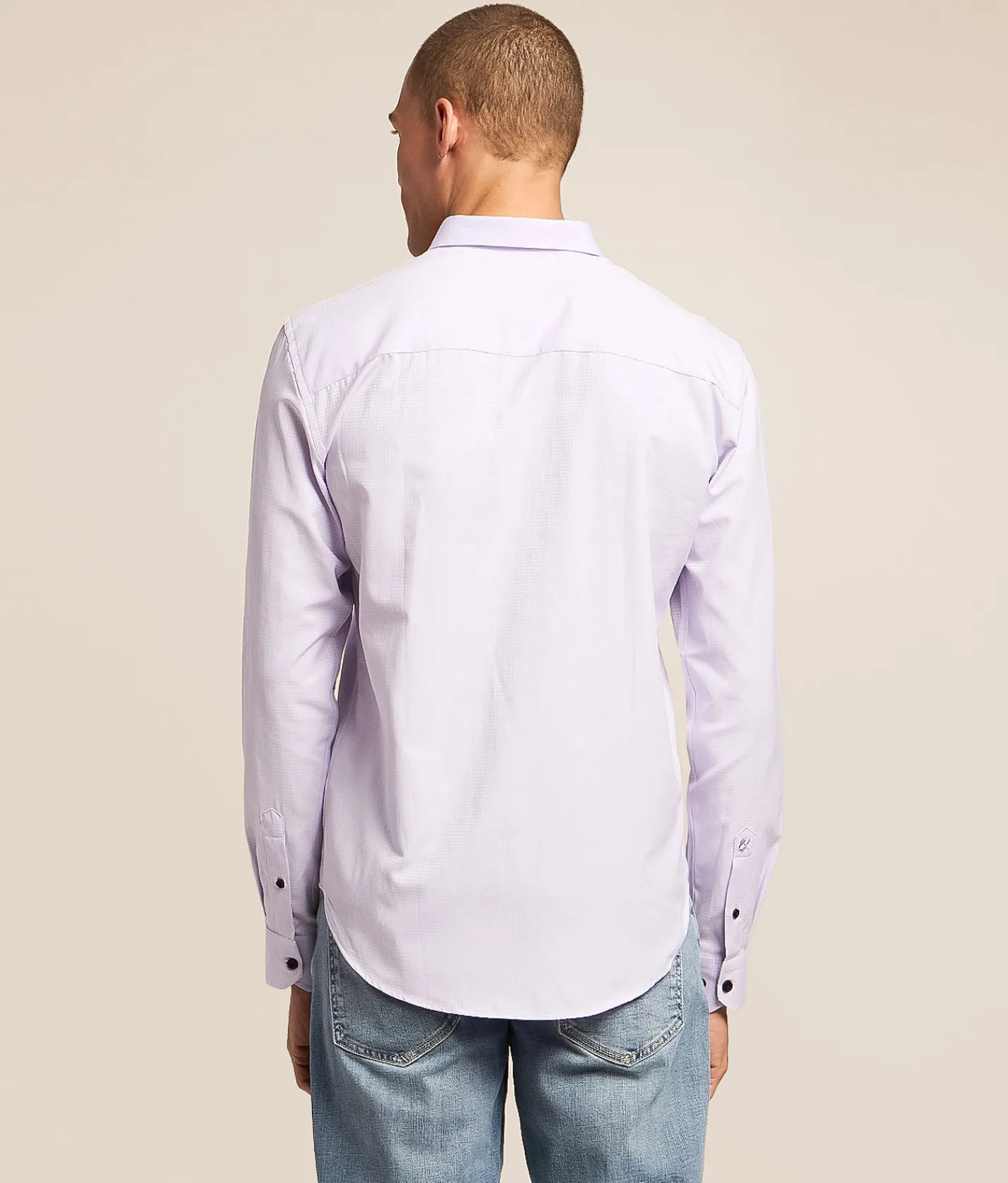 Eight X Printed Shirt Lilac Outlet