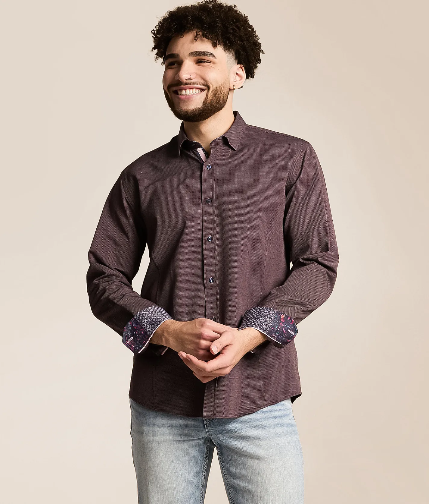 Tops | Eight X Printed Shirt Lilac