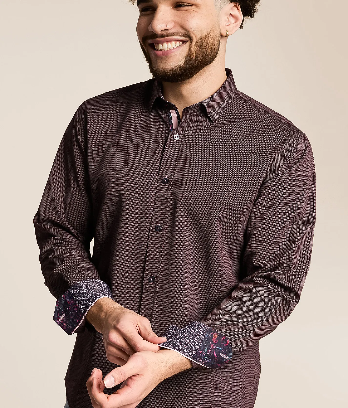 Tops | Eight X Printed Shirt Lilac
