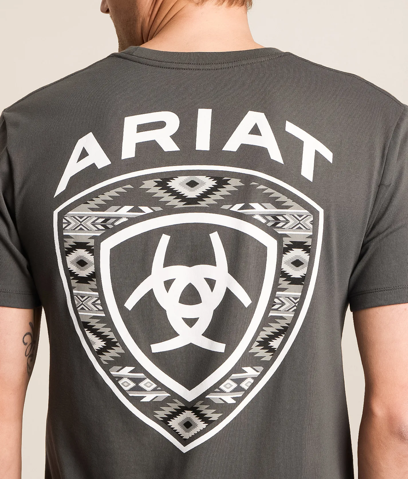 Tops|Graphic T-Shirts | Ariat Pristine Shield T-Shirt Dark Shadow