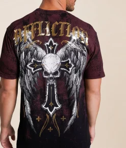 Affliction Prophet T-Shirt Black Sale