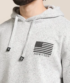Howitzer Proud Hooded Sweatshirt Antique White Clearance