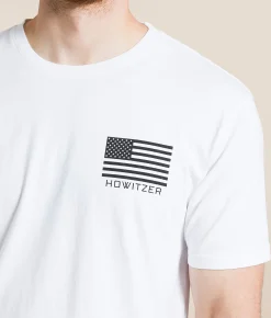 Howitzer Proud T-Shirt White New