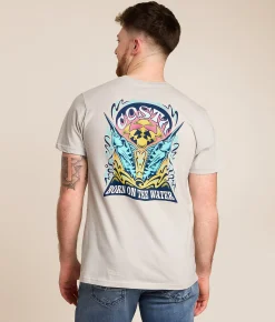 Costa® Psych Rock Merlins T-Shirt Silver Clearance