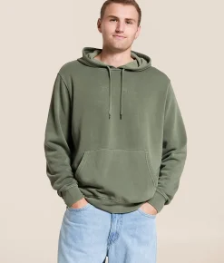 RVCA PTC Hooded Sweatshirt Sage Leaf Best