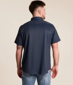 Tops | 7Diamonds Puente Performance Stretch Shirt Navy