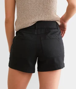 Bottoms|Shorts | Buckle Black Pull-On Chino Stretch Short India Ink