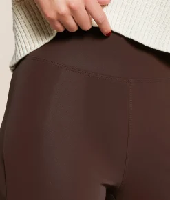 Buckle Black Pull-On Legging Java New