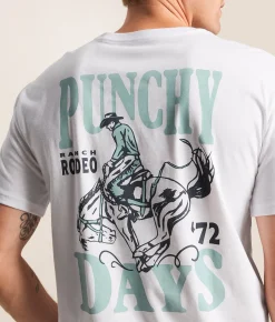 Hooey Punchy Rodeo T-Shirt White