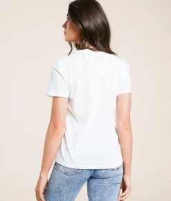 Tops | Hooey Punchy T-Shirt Cream