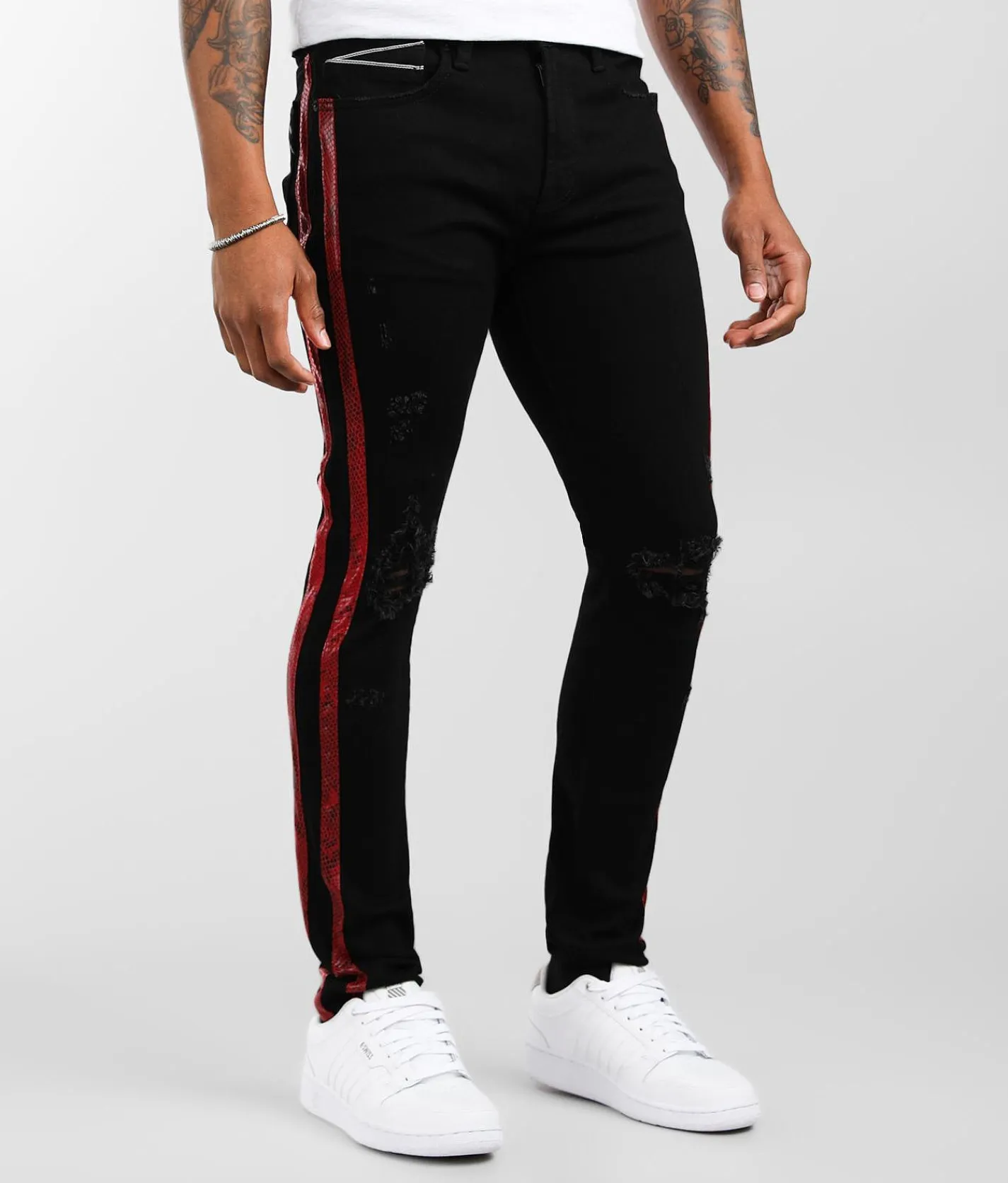Bottoms|Jeans | Cult of Individuality Punk Super Skinny Jean Black
