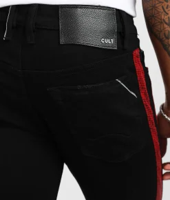 Bottoms|Jeans | Cult of Individuality Punk Super Skinny Jean Black